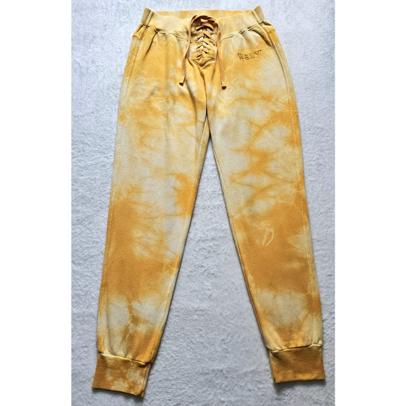 WSLY BANDIER 2-pc EcoSoft tie-up jogger goop hoodie sweatpants lounge set $305 m - Picture 8 of 14